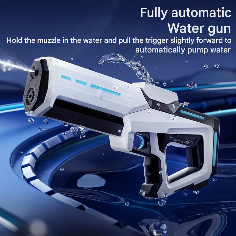 Automatisch waterpistool met 1 L tank & 10 m bereik – puur zomers plezier