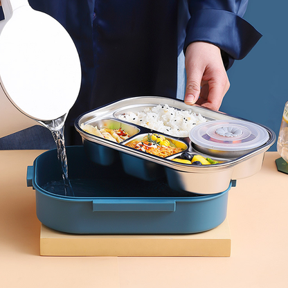 Roestvrijstalen Thermo-Lunchbox - SteelLunch