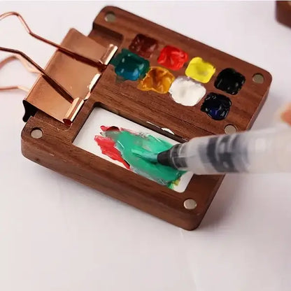 Draagbare aquarelverfset met 24 kleuren – Koop nu 1, krijg 1 gratis!
