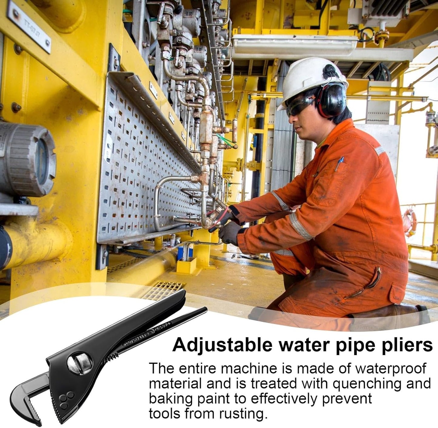 Robuuste Verstelbare Waterpomptang – Torvix