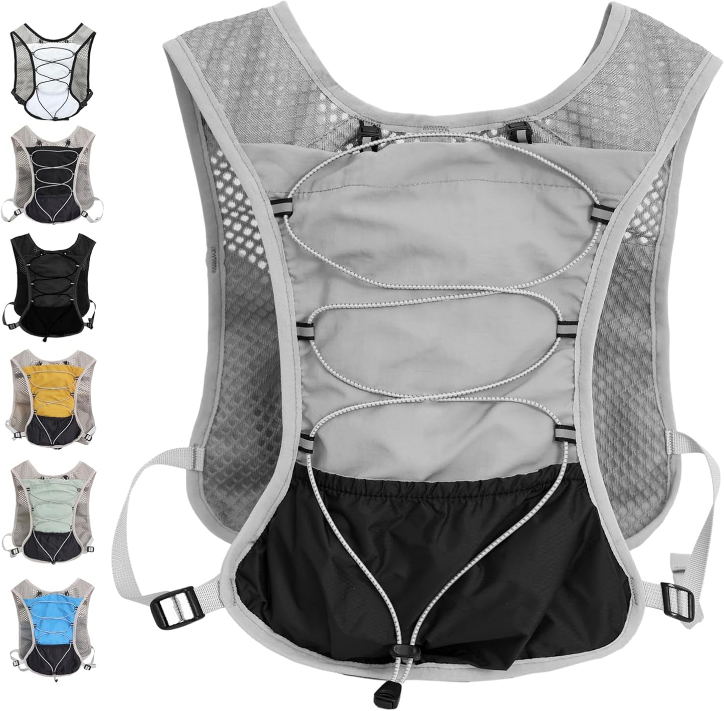 Ultra-Lichte Hydratatie Hardloopvest met 2L Waterreservoir – Dravien