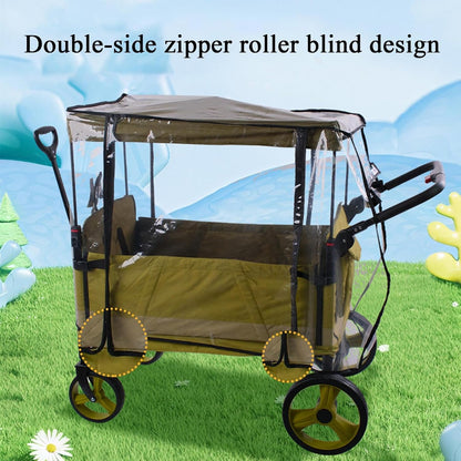 Kinderwagen Regenhoes – Winddichte Beschermende Boog voor 2-zits en 4-zits Wagens – Venaro