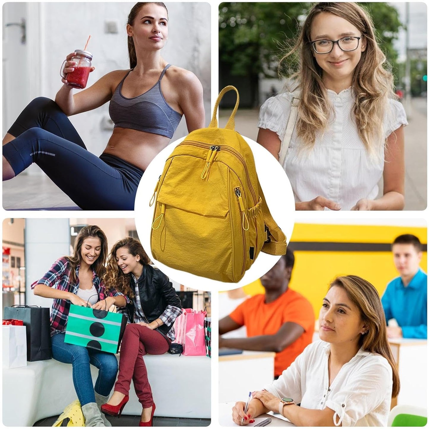 Waterdichte Casual Rugzak – Meerdere Compartimenten Reis- en Schoolrugzak – Arvion
