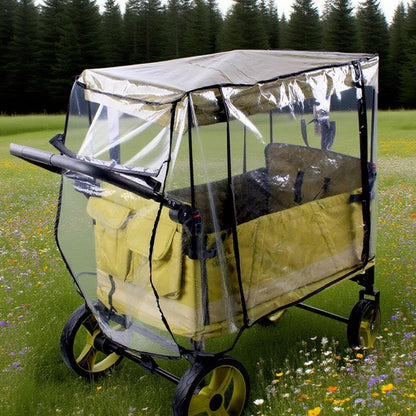 Kinderwagen Regenhoes – Winddichte Beschermende Boog voor 2-zits en 4-zits Wagens – Venaro