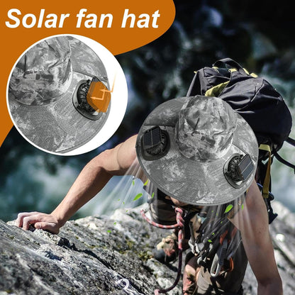 Zonneventilator Koelhut met UV-bescherming – Solvoro