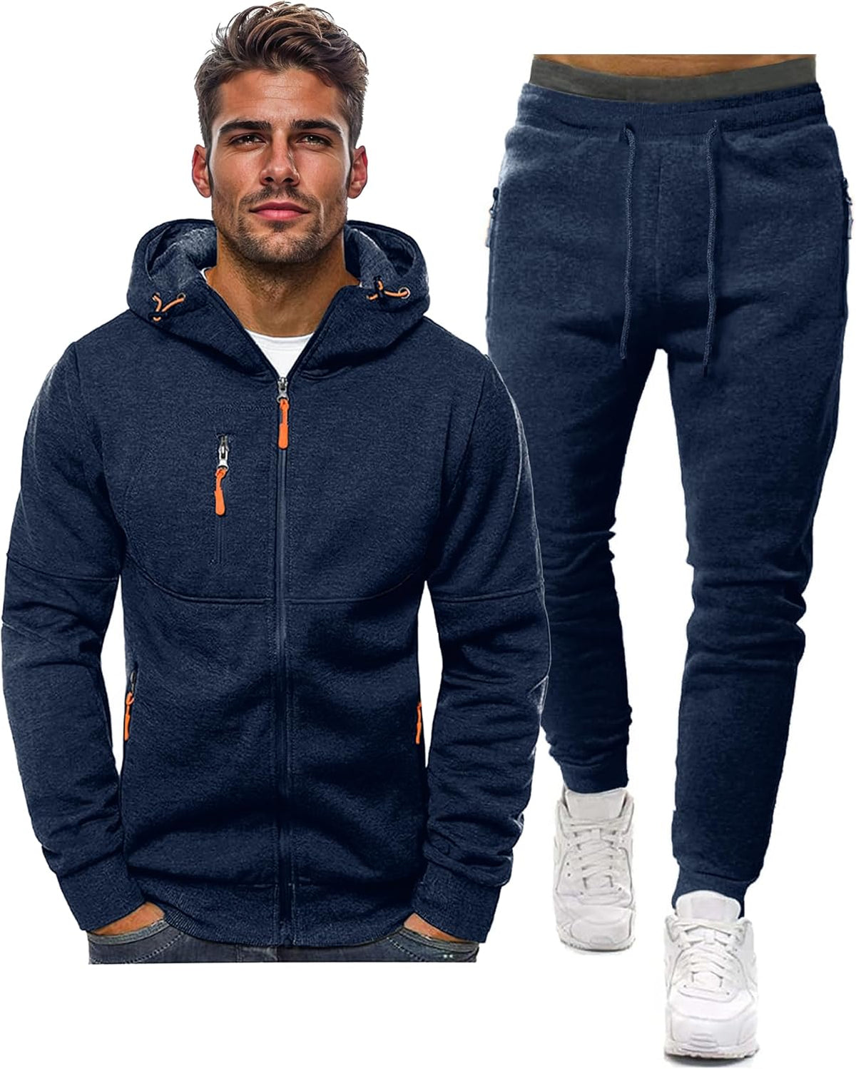 Comfortabel Heren Trainingspak - Jamie detail