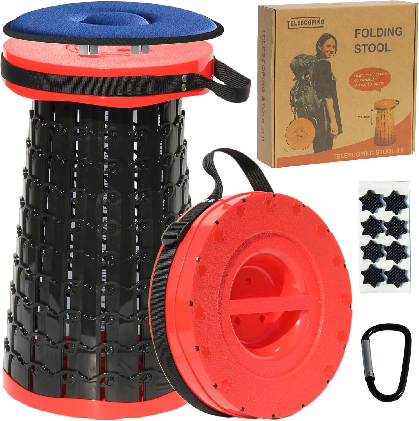 Opvouwbare Kruk met Kussen – SitMax