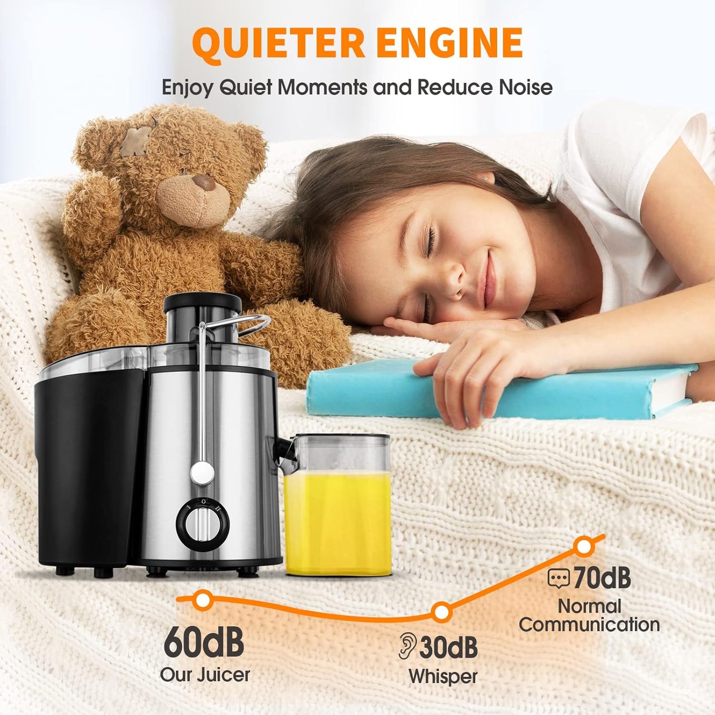 Koud Persen Centrifuge met 3 Snelheden – JuicePro