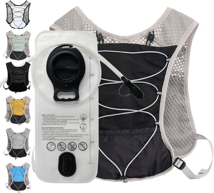 Ultra-Lichte Hydratatie Hardloopvest met 2L Waterreservoir – Dravien