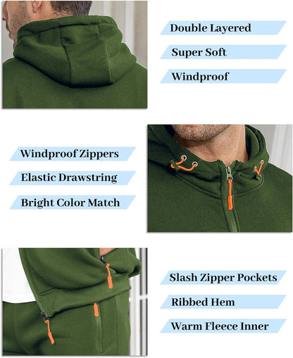 Comfortabel Heren Trainingspak - Jamie detail