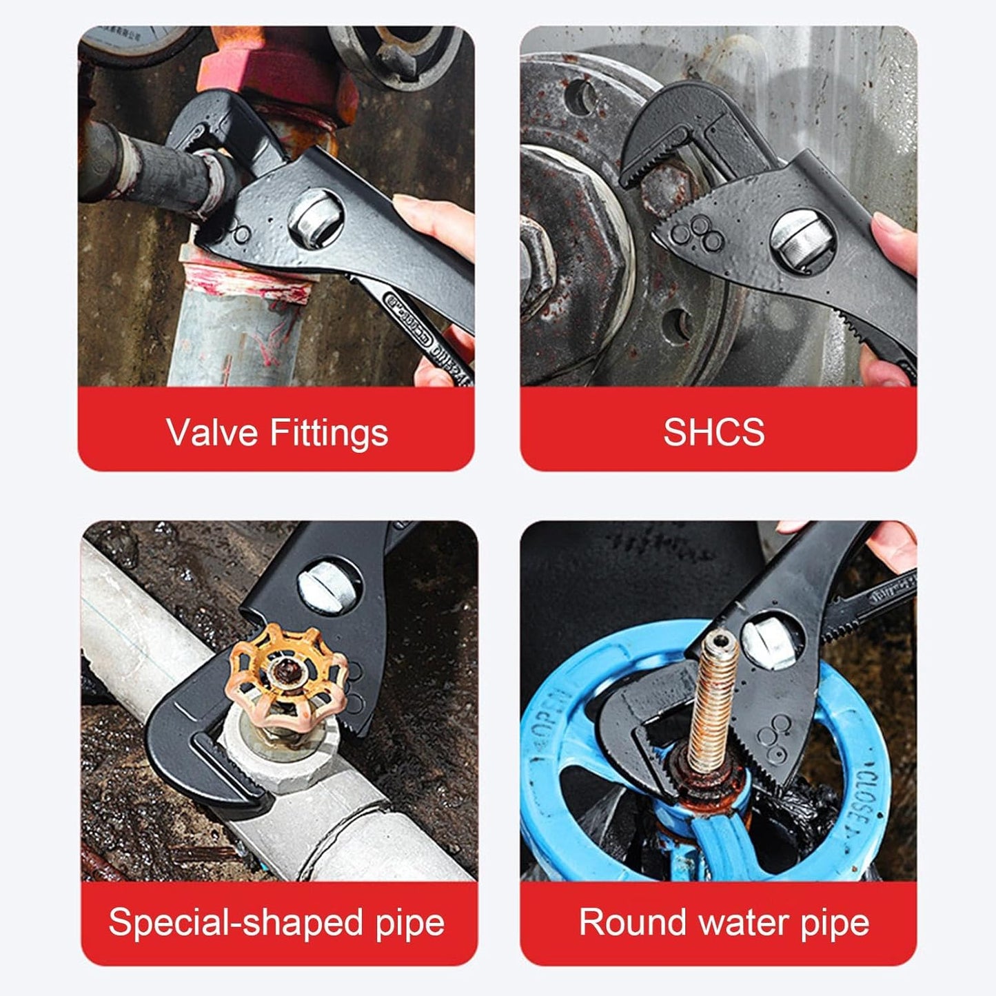 Robuuste Verstelbare Waterpomptang – Torvix