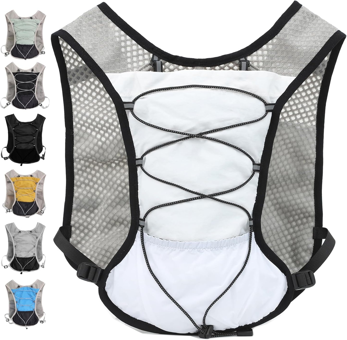 Ultra-Lichte Hydratatie Hardloopvest met 2L Waterreservoir – Dravien