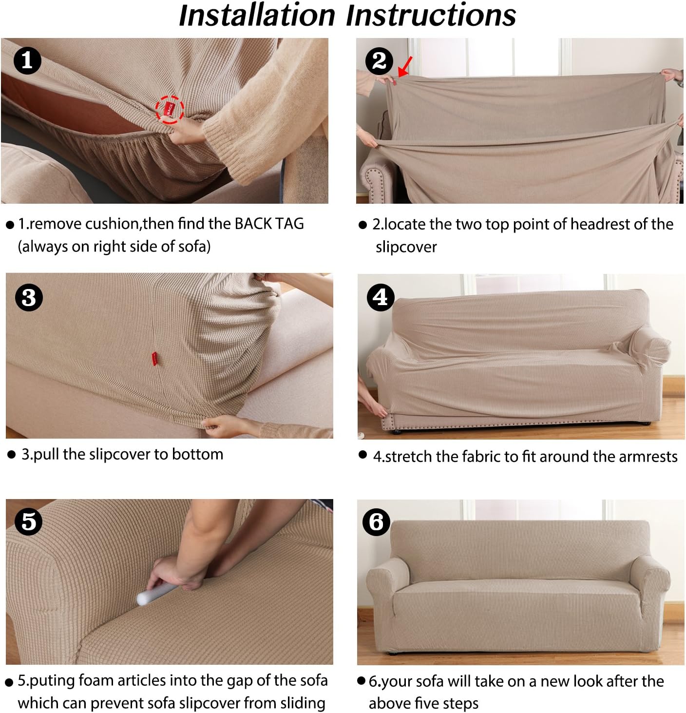 Recliner Stretch Hoes – CoverFlex