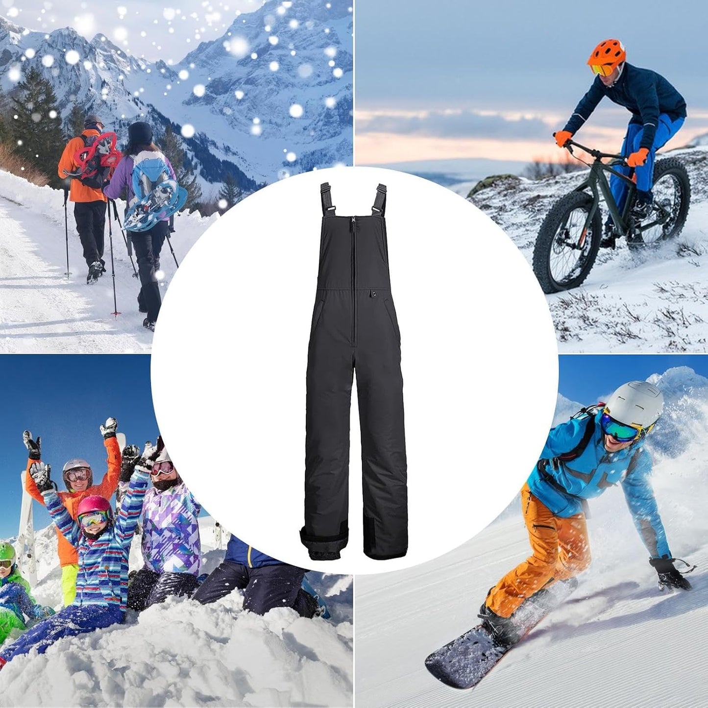 Waterdichte Geïsoleerde Snowboard Overalls – Arvion
