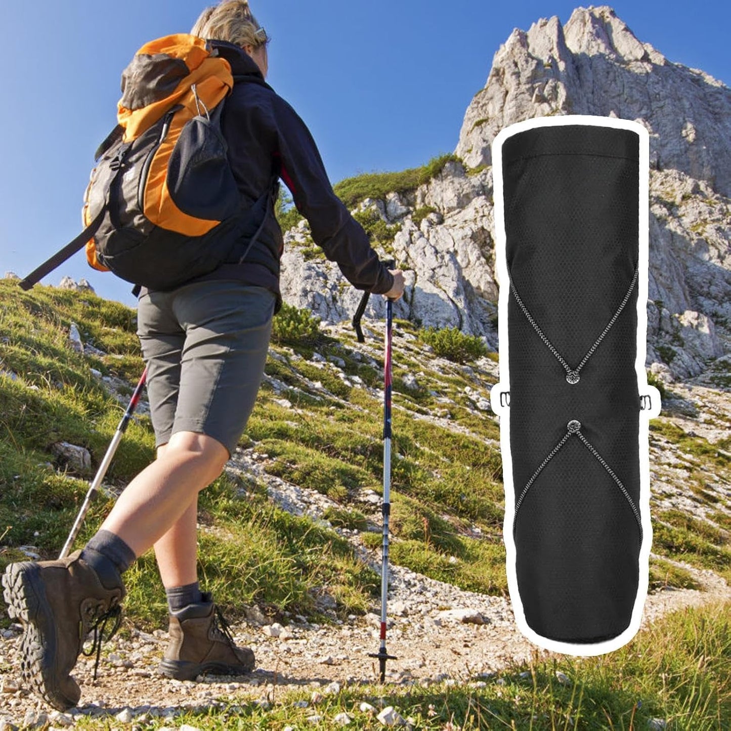 Lichtgewicht Trekkingstok Quiver Tas – Alvoryn