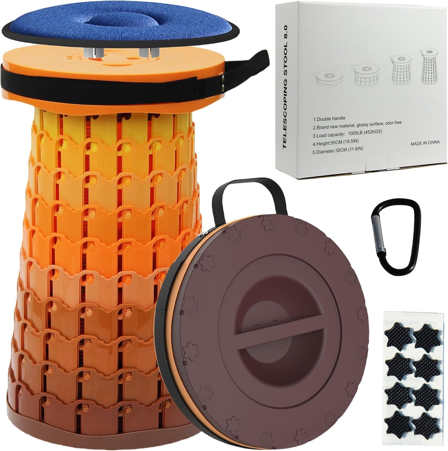 Opvouwbare Kruk met Kussen – SitMax
