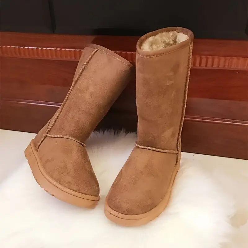 Warme Slip-On Boots met Fleecevoering - Aria