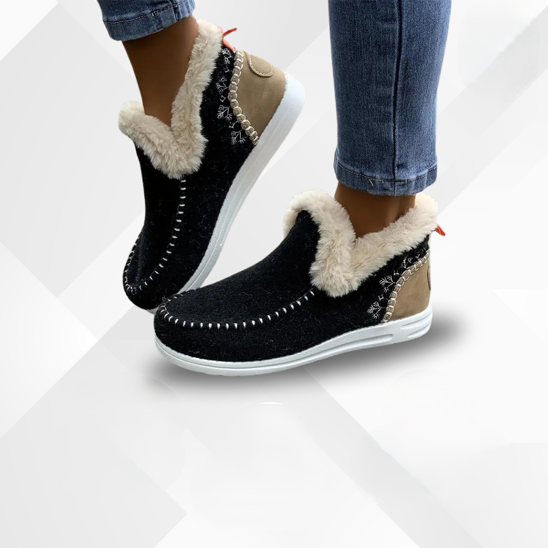 Dames Pantoffels met Pluche Voering – Valeria
