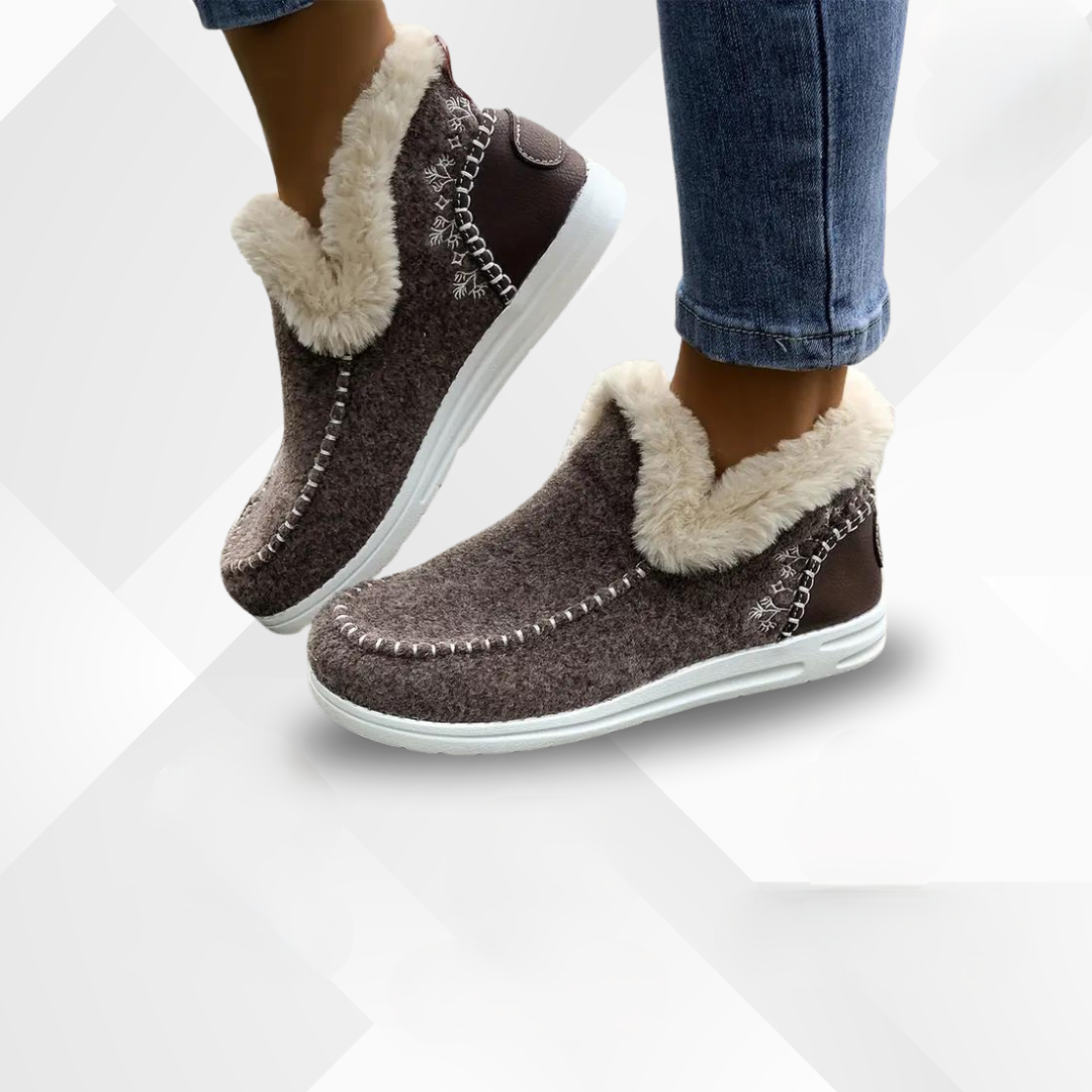 Dames Pantoffels met Pluche Voering – Valeria