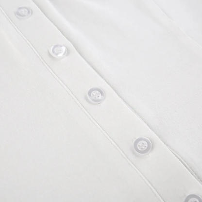 Veelzijdige Witte Dames Blouse - Nova