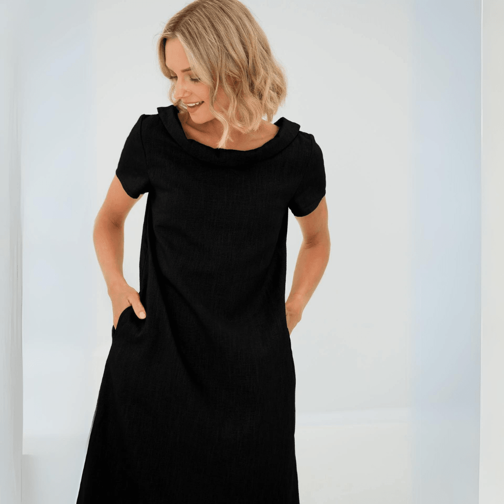 Linnen Dames Zomerjurk – Lotte