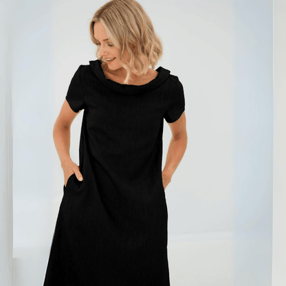 Linnen Dames Zomerjurk – Lotte