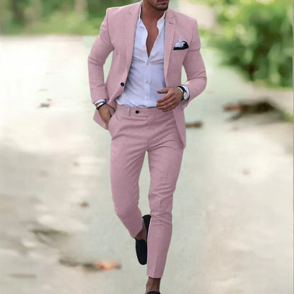 Stijlvol Slim Fit Herenpak – Dante