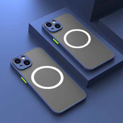 Matte Magnetische Telefoonhoes met MagSafe & Stootbescherming – 1+1 GRATIS