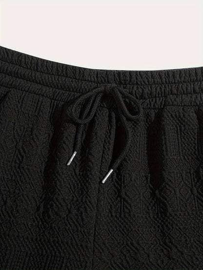 Zomer Shorts Heren Basic Look met Koordzak Comfort - Finn