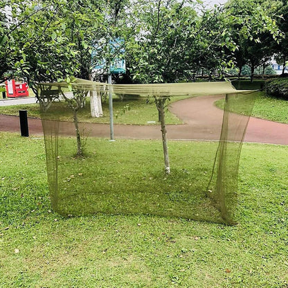 Buiten Houten Rechthoekig Vliegnet Canopy - Ventora