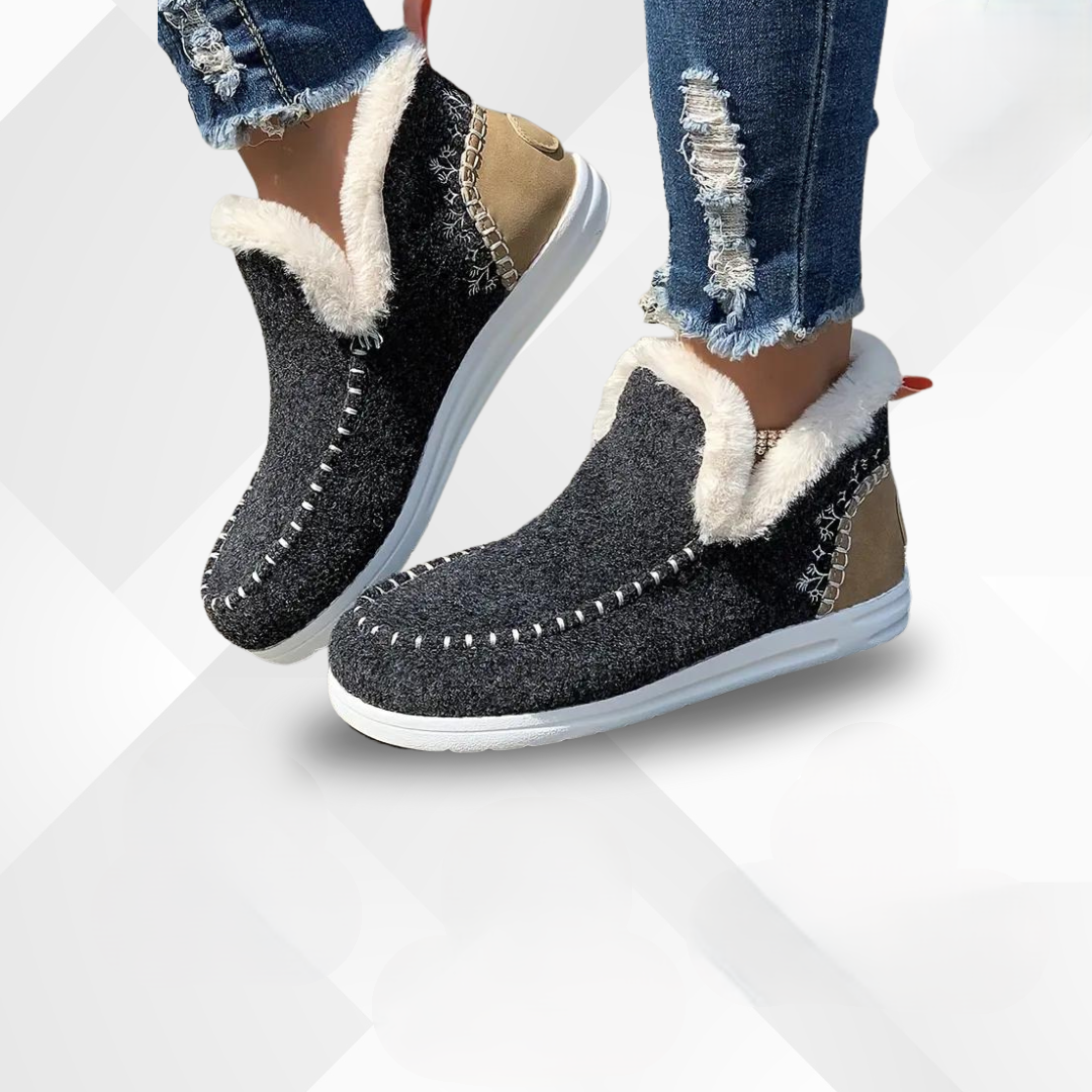 Dames Pantoffels met Pluche Voering – Valeria