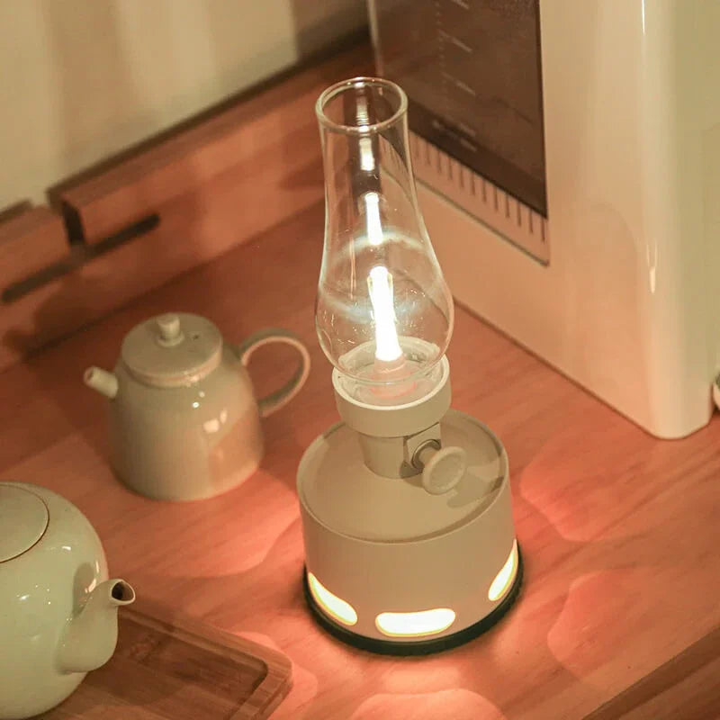 Oplaadbare Vintage LED Lantaarn - LumaLantern