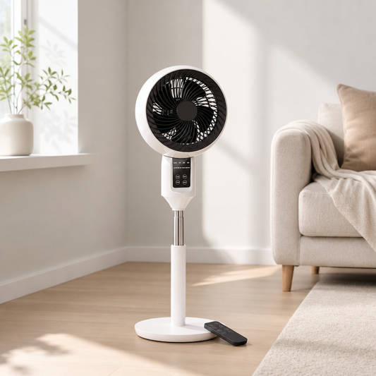 Modulaire Staande Ventilator met Afstandsbediening – Zephyra