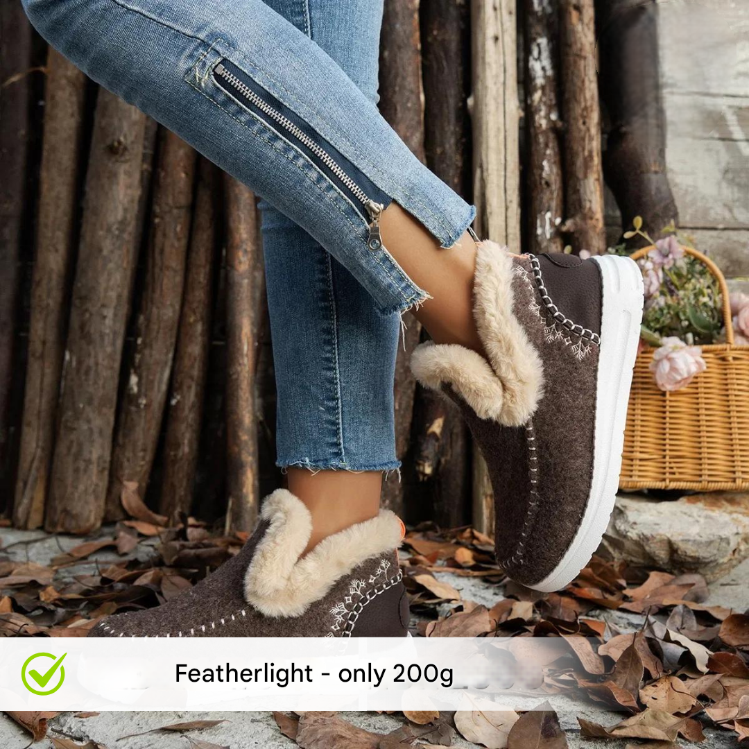 Dames Pantoffels met Pluche Voering – Valeria