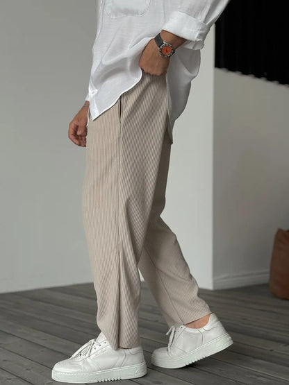 Luxe Herenbroek van Zachte Stof – Alessio