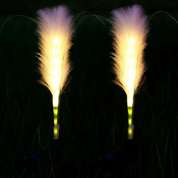 Decoratieve Rieten Tuinverlichting - SunReed