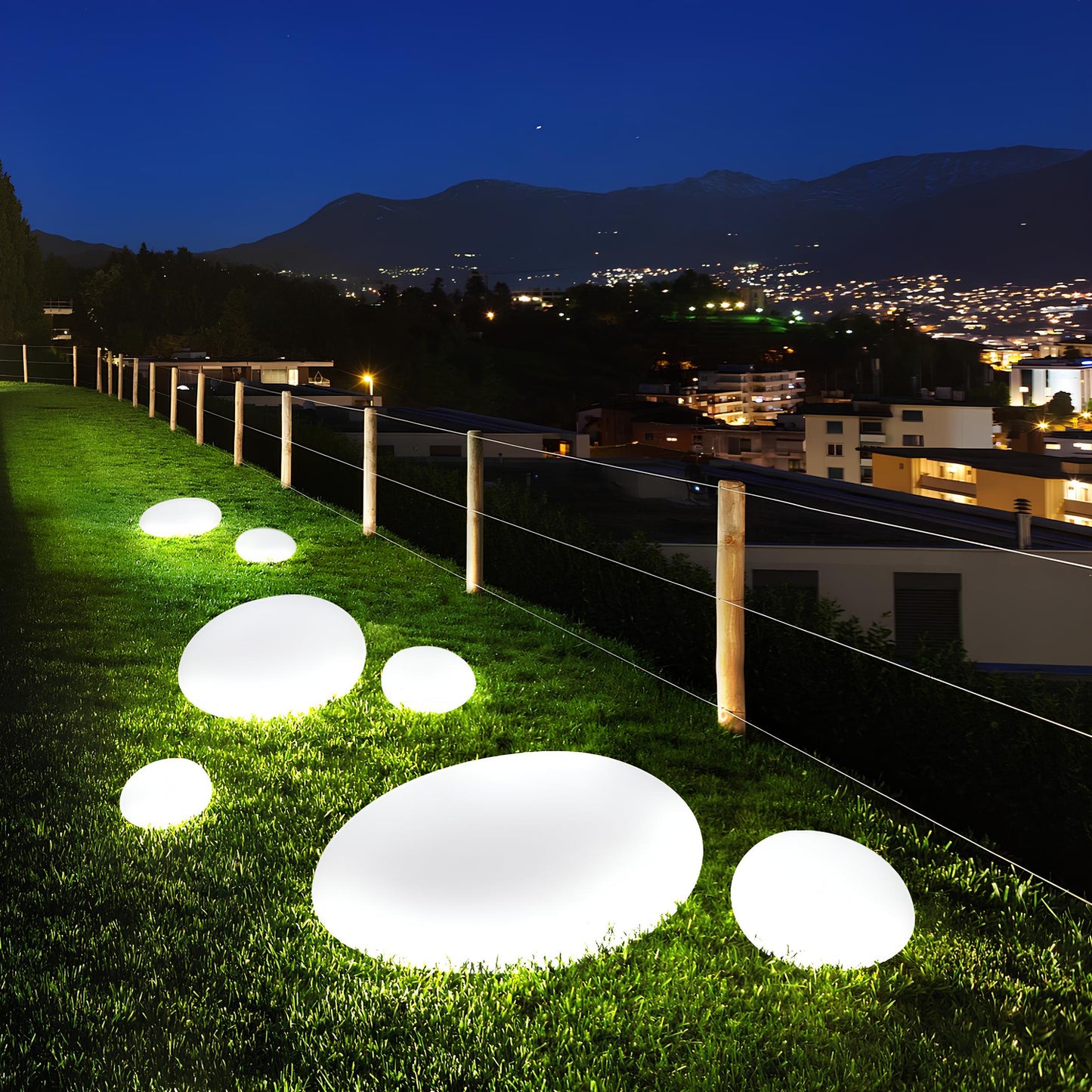 Sfeervolle Draadloze Tuinlamp - LumaStone