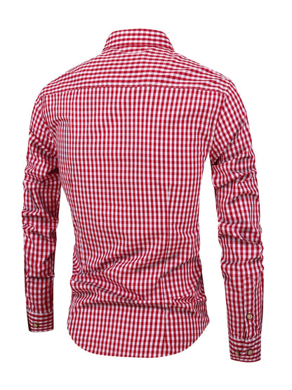 Geruit Herenoverhemd met Comfortabele Pasvorm – Jules