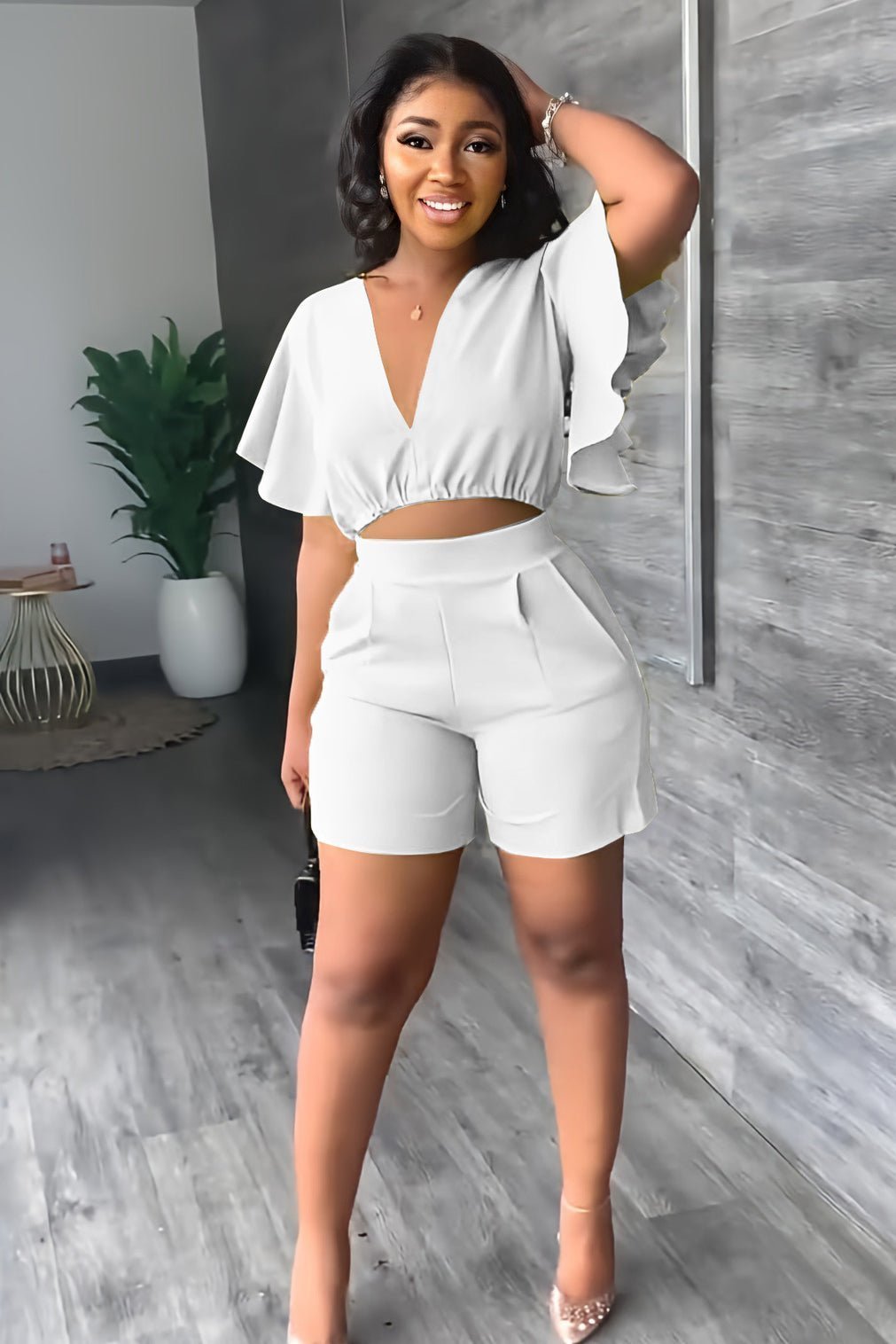 Trendy Zomerset met Geplooid Ontwerp - Marlene