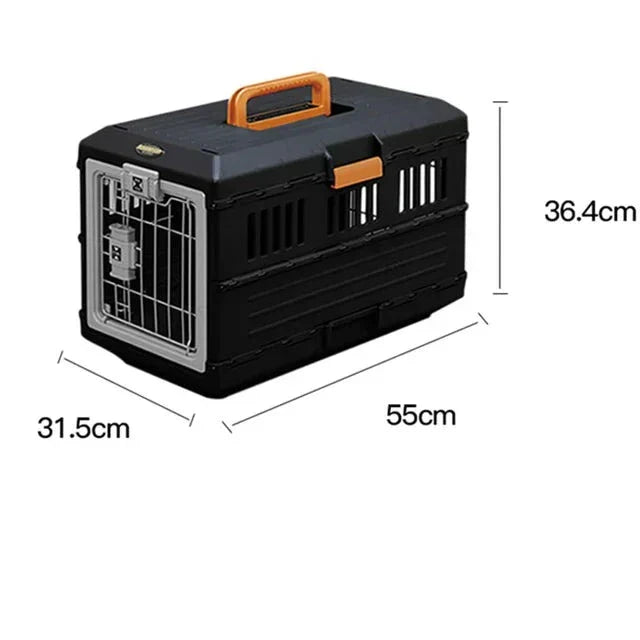 Opvouwbare Reismand voor Honden en Katten - PetVoyager