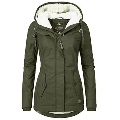 Stijlvolle Lange Dames Winterjas - Lina