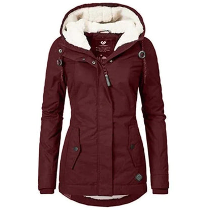 Stijlvolle Lange Dames Winterjas - Lina