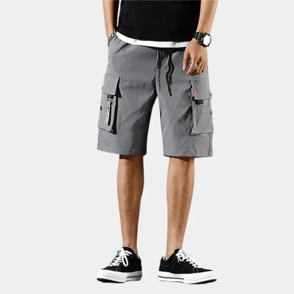 Heren Katoenen Cargoshorts - Finn