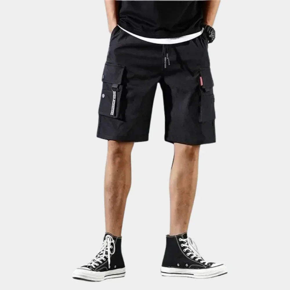 Heren Katoenen Cargoshorts - Finn