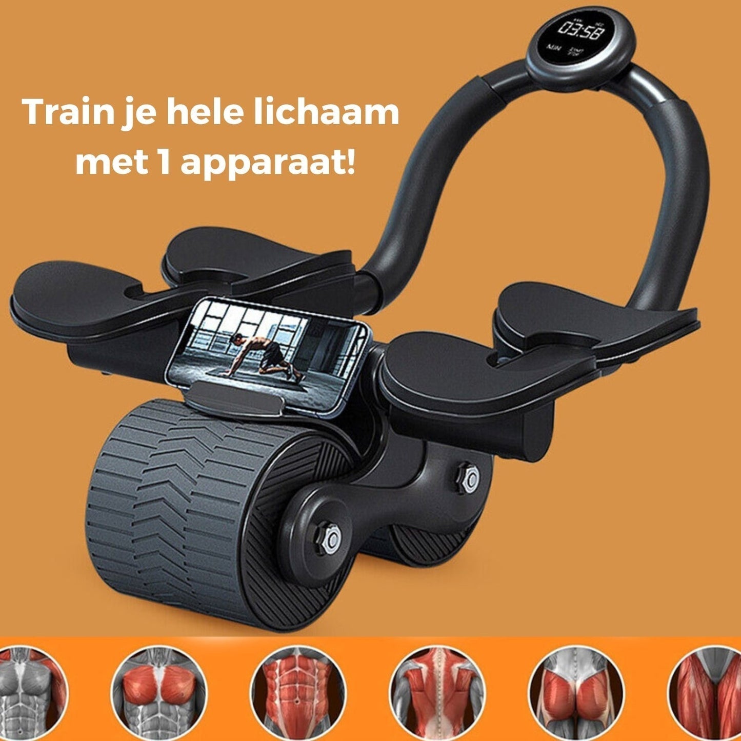 Buikspiertrainer - CoreRoller Max