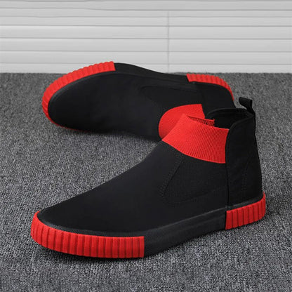 Heren Canvas Sneakers met High Top Design – Lennard