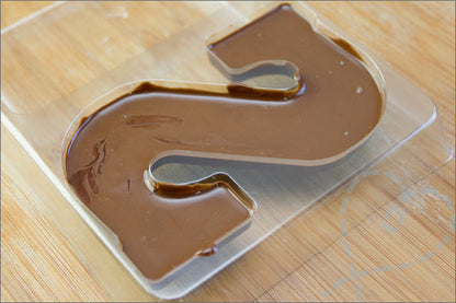 3D siliconen mal om chocoladeletters te gieten – Bakplezier (1+1 gratis)