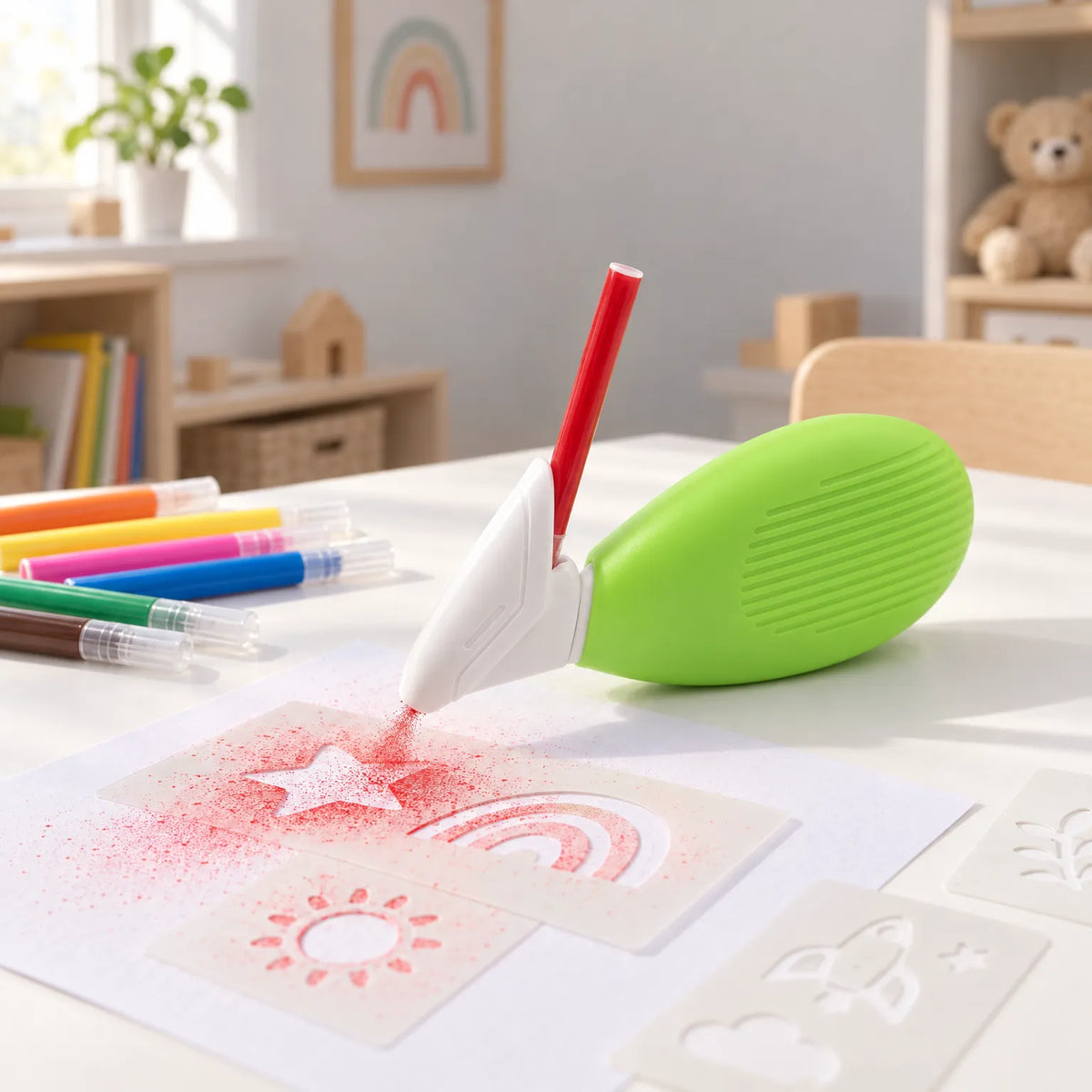 Airbrush Set Voor Kinderen - AeroDoodle