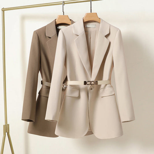 Dames Blazer met Ceintuur – Melisande