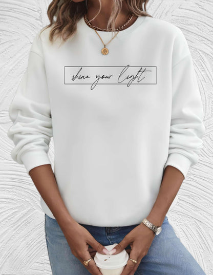 Oversized Dames Sweater met Ronde Hals - Luna